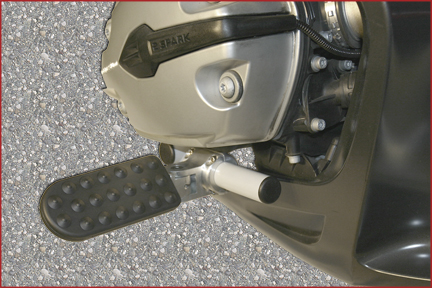 Highway pegs for bmw k100 #2