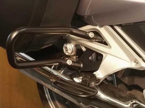 30-800BL, REAR GUARD BARS, 2014-2018 R1200RTW or 2019 and up R1250RT BLACK (30-800BL)